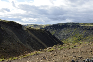 Paesaggio tipico islandese