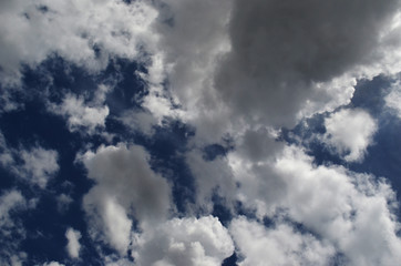 Obraz premium blue sky with clouds