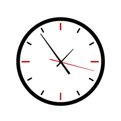 Alarm clock icon, vector. 