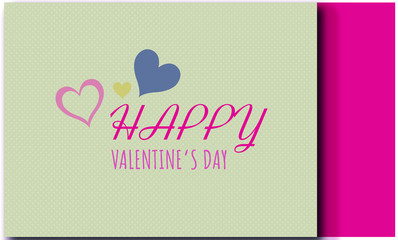 Valentinstag - Karte - Happy Valentinesday