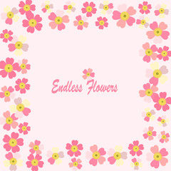 A romantic floral background. Flower. Japanese daisies