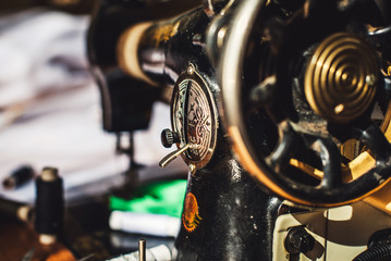 vintage sewing machine
