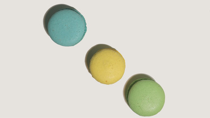 colorful macaroons