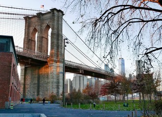 Brooklyn Bridge from Brooklyn Park