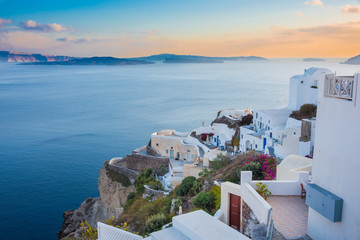 Fototapeta premium Santorini Island in Greece