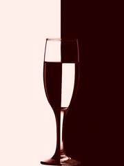 wine glass for drinking wine in good company