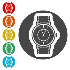 Watch icon - vector icons set 