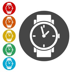 Watch icon - vector icons set 