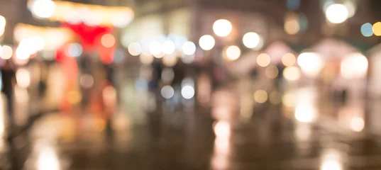 Abstract blurred event with people for background © poplasen