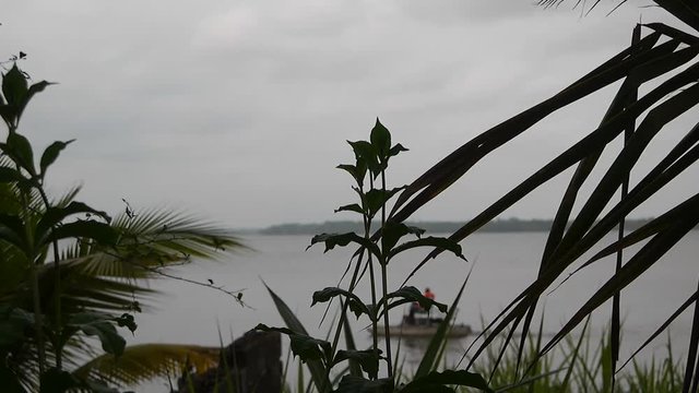 Boat On Wouri River, Africa