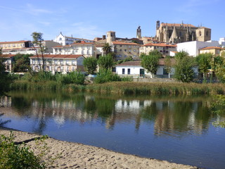 Fototapeta na wymiar Plasencia, ciudad de España de la provincia de Cáceres, situada en el norte de la comunidad autónoma de Extremadura