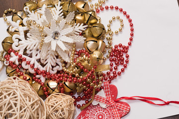 Christmas decorations,  New Year tree, holidays and religion.