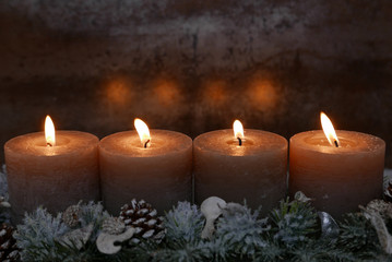 Adventskerzen