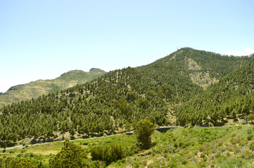 Fototapeta na wymiar Santiago Del Teide countryside