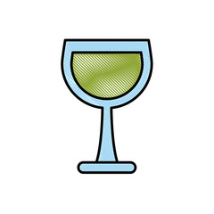 Wine glass cup