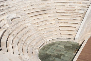 Amphitheater in the ancient city of Patara. Turkey, Mugla Province