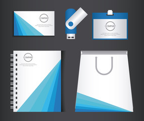 Naklejka premium business printed advertising items