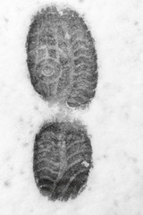 Fußabdruck - Footprint 