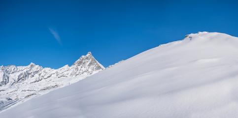 Italian Alps in the winter