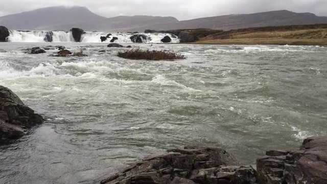 Waterfall in Iceland