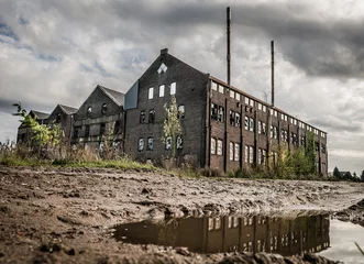 Fototapeten Verlassene Gebäude Abandoned factory  © mikevanschoonderwalt