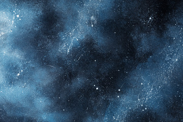 Painted cosmic background