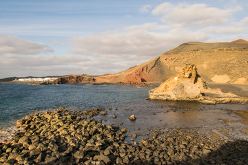 Lanzarote (Isole Canarie) - Panorama di El Golfo 