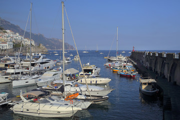 Amalfi coast marina