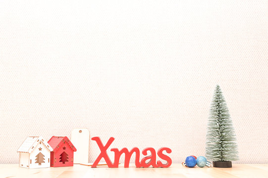 Christmas decoration: vintage concept