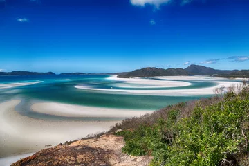 Crédence en verre imprimé Whitehaven Beach, île de Whitsundays, Australie en australie la plage comme le paradis
