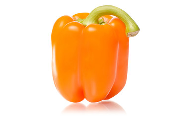 Orange pepper isolation