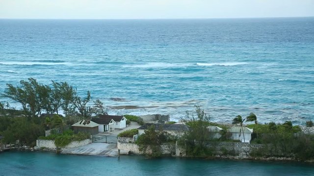 tropical paradise in the Bahamas,Bahamas,august 2016.