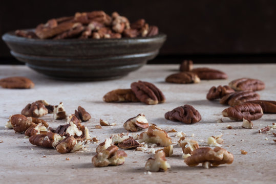 Coarsely Chopped Pecans