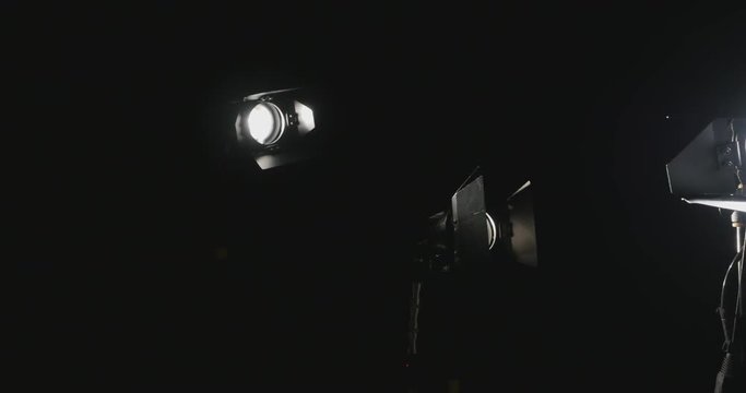 Film lamps with lens flare