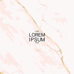 card template with marble 