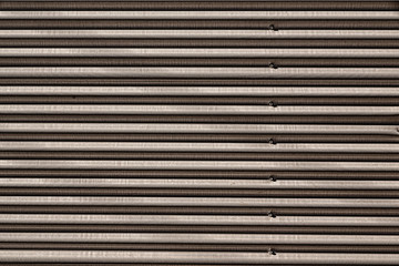 the texture of metal corrugated wall  surface