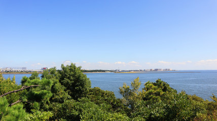 View of Tokyo Bay, Japan