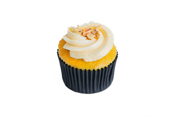 cupcake orange with cream