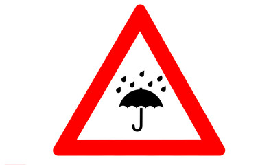 Regenwarnung