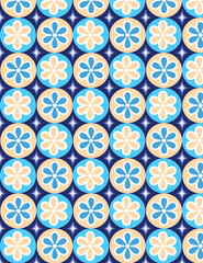 geometric patterns flower