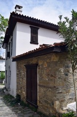 Old house (fragment).Sirince Koyu, İzmir.Turkey