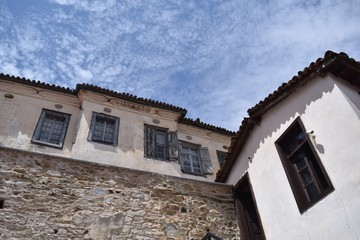 Old house (fragment).Sirince Koyu, İzmir.Turkey