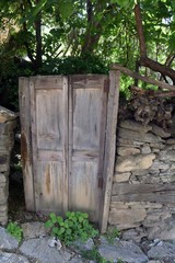 Old house (fragment).Sirince Koyu, İzmir.Turkey