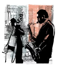 Fototapete Sammlungen Jazz in New York