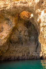 Lagos Caves and Seashore. Exposure done in a boat tour in the Lagos seashore, Algarve, Portugal.