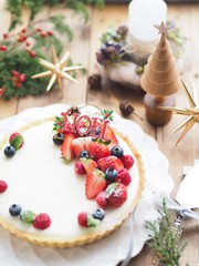 ベリーチーズケーキ