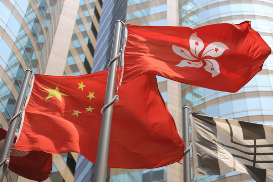 china hong kong flag