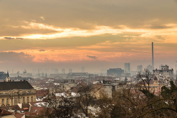 Skyline Of Zagreb - Croatia, Europe