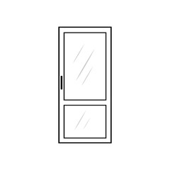 Window icon. Vector Illustration