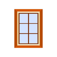 Window icon. Vector Illustration